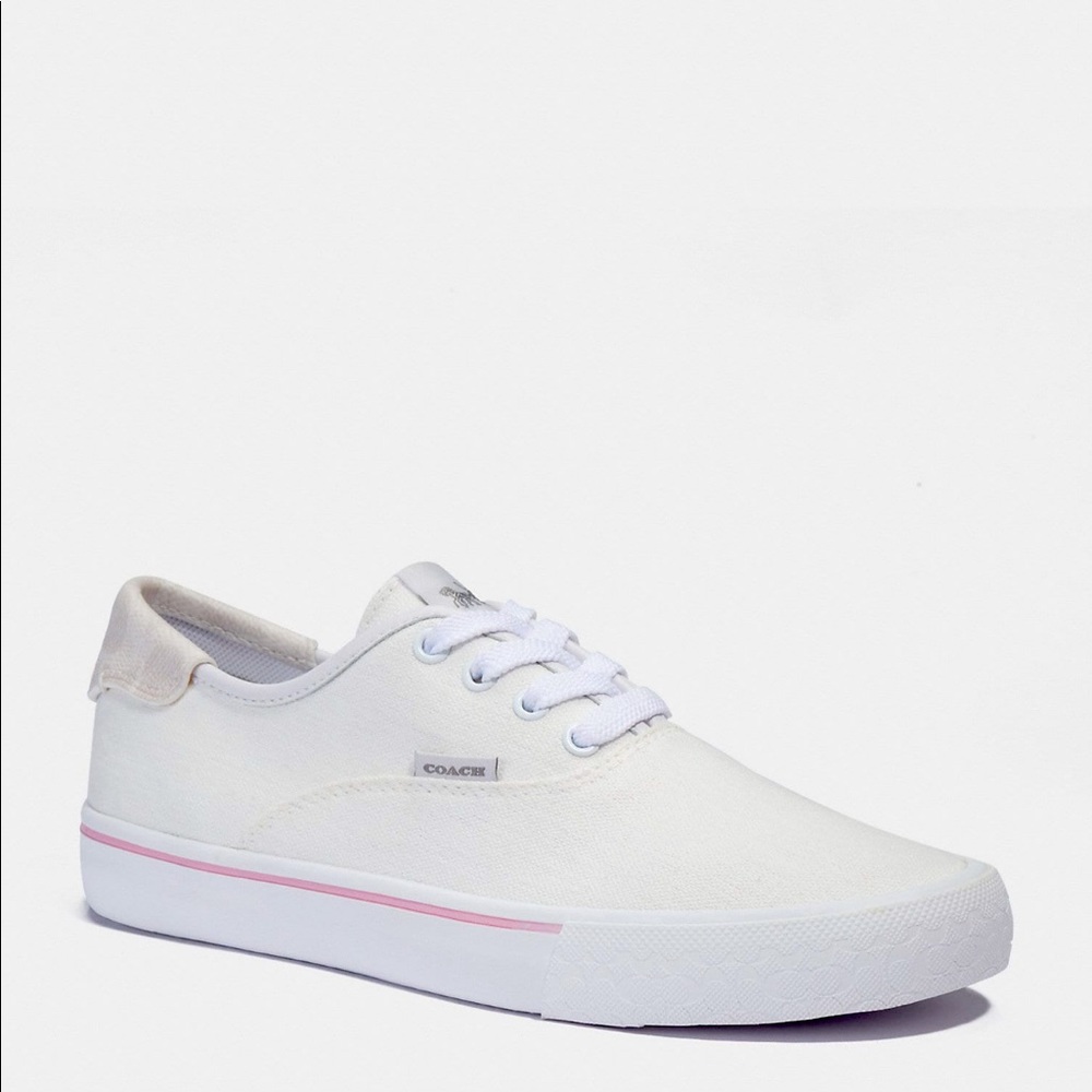 Coach Citysole Skate Sneakers, White, Womens Size 7